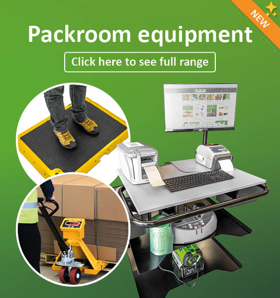 Packroom equipment